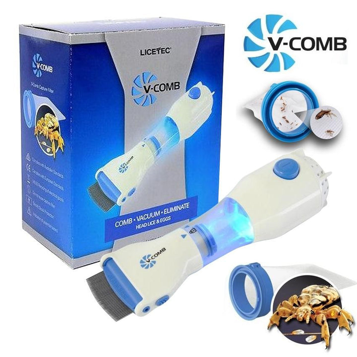 V Comb Anti Lice Machine – Includes 4 Lice Filters
