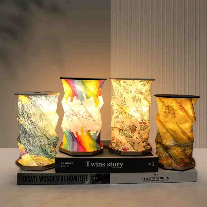 Touch Lamp – Stylish Foldable Paper Light Design