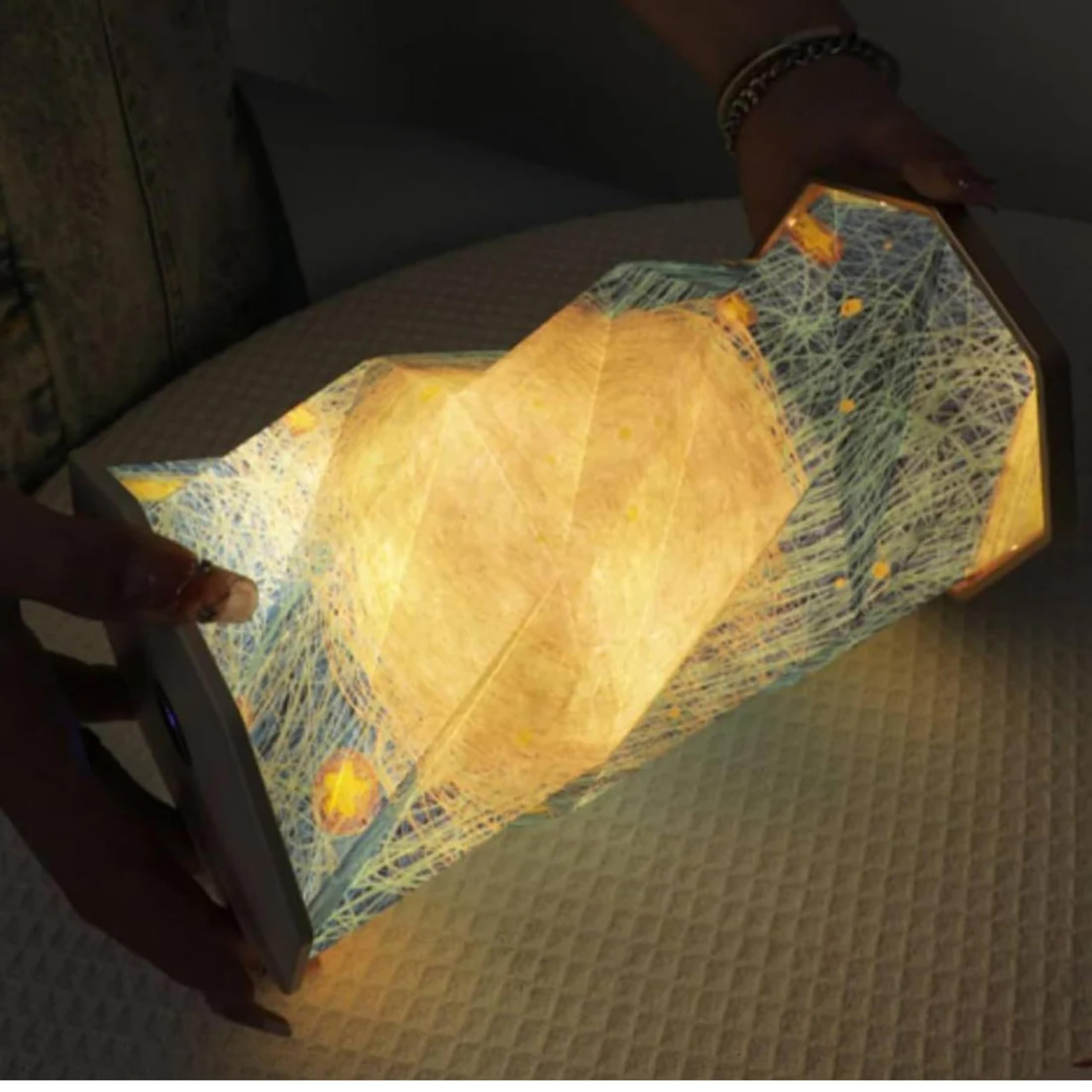 Touch Lamp – Stylish Foldable Paper Light Design