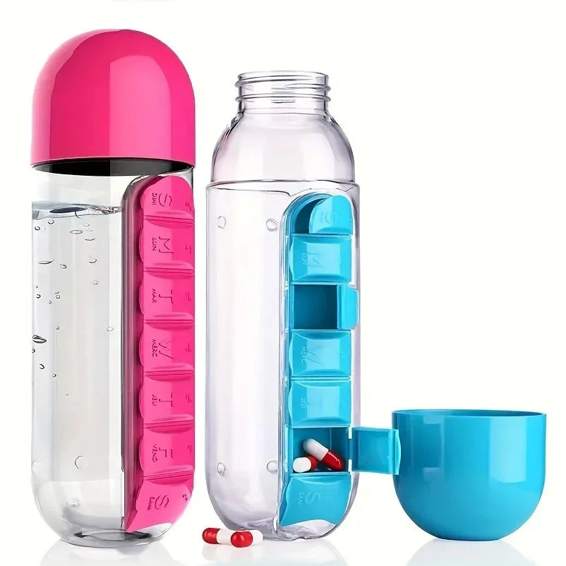 Portable Pills Storage Bottle – Ideal for Travel Use