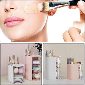 makeup brush holder