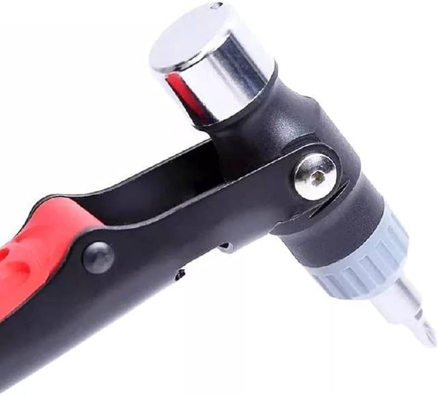 18-in-1 Multi-Tool Screwdriver & Hammer with Center Drive