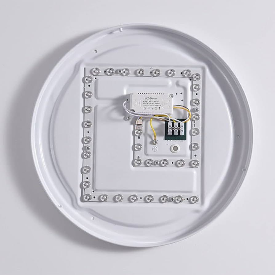 Modern LED Moon Ceiling Light – Dimmable Warm & Cool