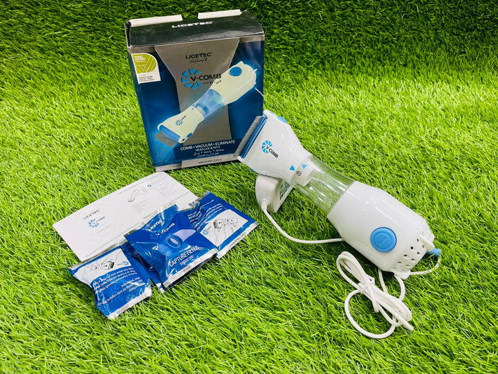 V Comb Anti Lice Machine – Includes 4 Lice Filters
